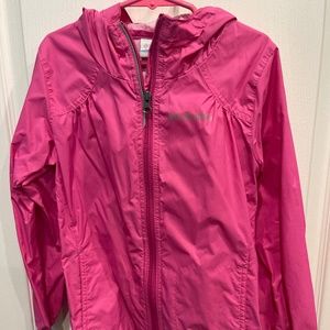 Girls Columbia Rain Jacket